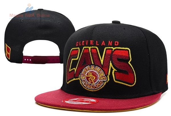 Acquista Cappelli 2016 Cleveland Cavaliers Nero Rosso 001