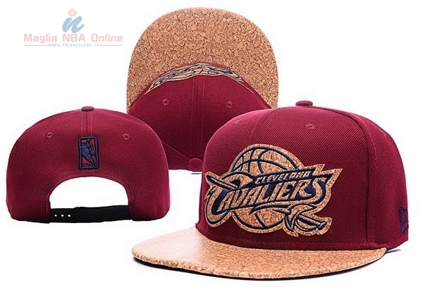 Acquista Cappelli 2016 Cleveland Cavaliers Rosso Arancia