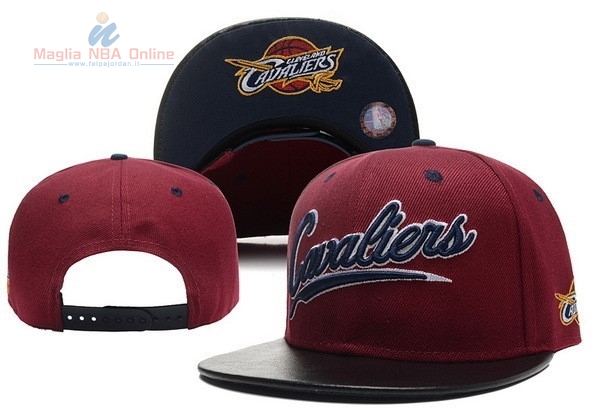 Acquista Cappelli 2016 Cleveland Cavaliers Rosso Profundo