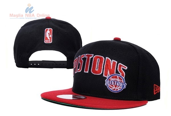 Acquista Cappelli 2016 Detroit Pistons Nero
