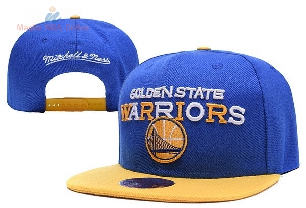 Acquista Cappelli 2016 Golden State Warriors Blu Giallo 003