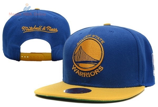 Acquista Cappelli 2016 Golden State Warriors Blu Giallo