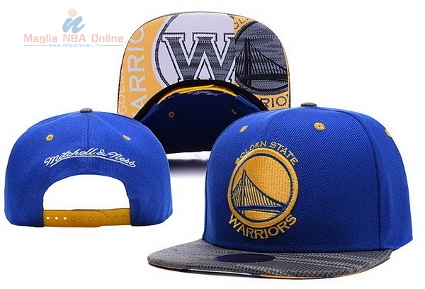 Acquista Cappelli 2016 Golden State Warriors Blu Nero 001