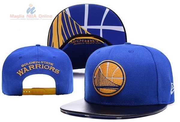 Acquista Cappelli 2016 Golden State Warriors Blu Nero