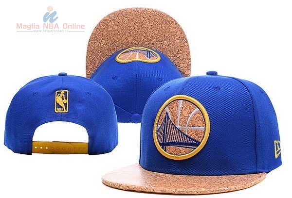 Acquista Cappelli 2016 Golden State Warriors Blu Oro