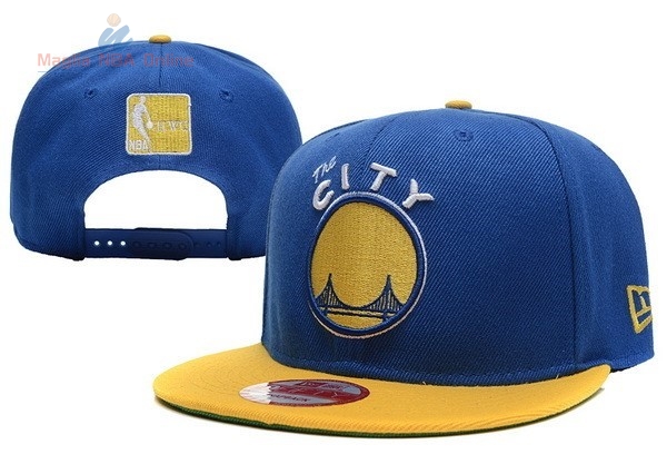 Acquista Cappelli 2016 Golden State Warriors City Blu Giallo