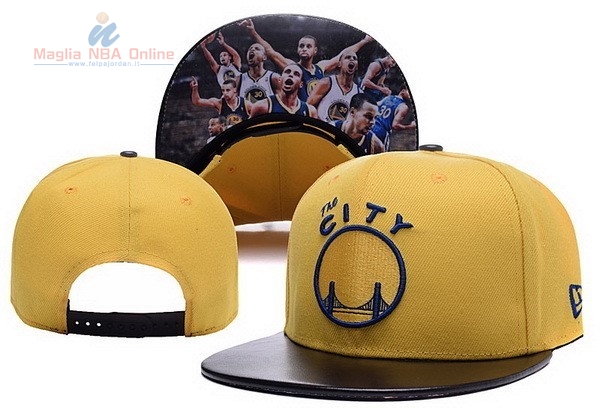 Acquista Cappelli 2016 Golden State Warriors City Giallo