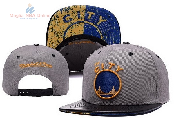 Acquista Cappelli 2016 Golden State Warriors City Grigio