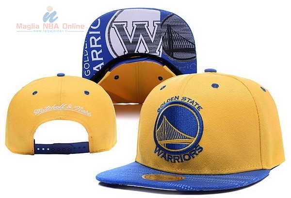 Acquista Cappelli 2016 Golden State Warriors Giallo Blu