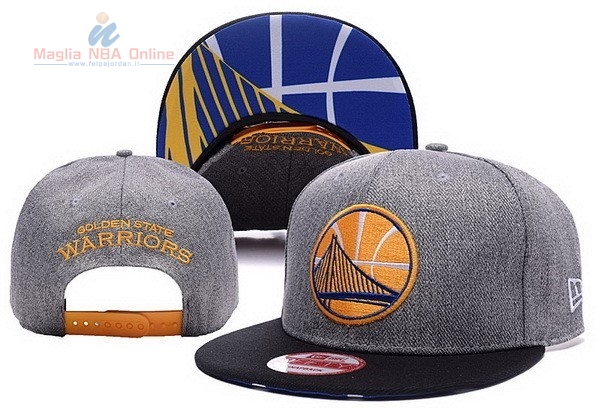 Acquista Cappelli 2016 Golden State Warriors Grigio Nero