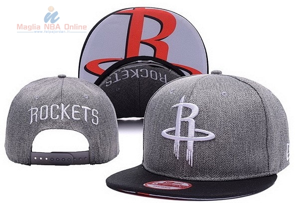 Acquista Cappelli 2016 Houston Rockets Grigio