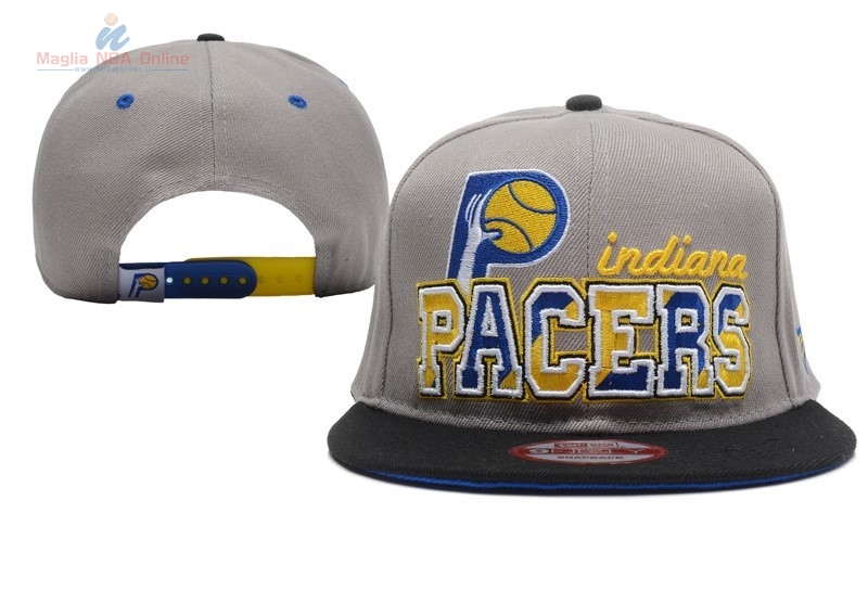 Acquista Cappelli 2016 Indiana Pacers Grigio Giallo