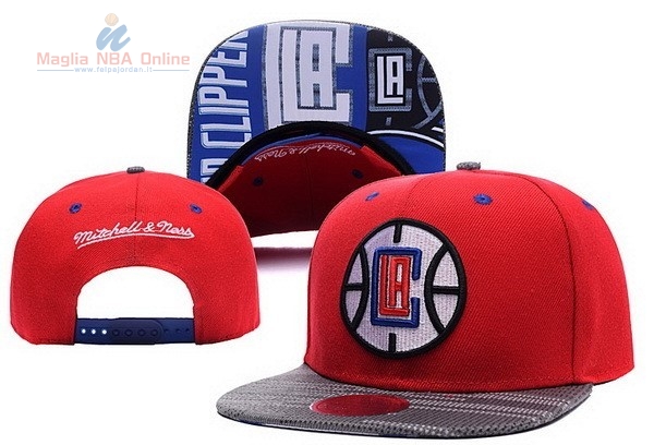 Acquista Cappelli 2016 Los Angeles Clippers Rosso Bianco