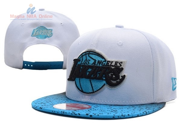 Acquista Cappelli 2016 Los Angeles Lakers Bianco Blu