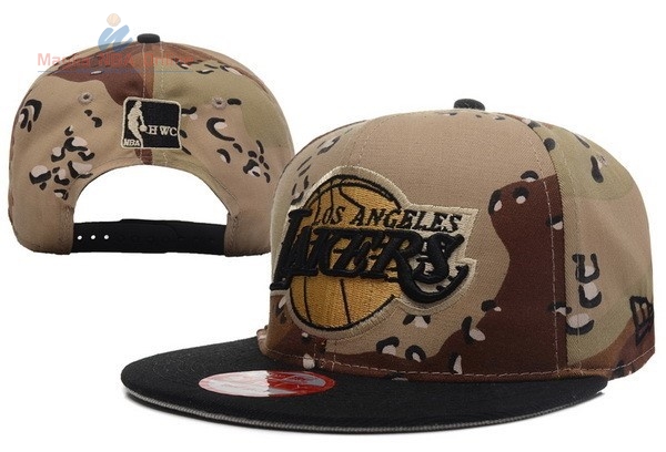 Acquista Cappelli 2016 Los Angeles Lakers Camouflage Marron