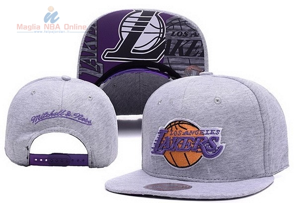 Acquista Cappelli 2016 Los Angeles Lakers Grigio