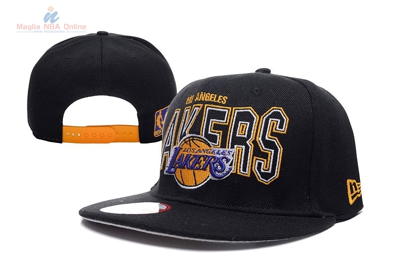 Acquista Cappelli 2016 Los Angeles Lakers Nero 001