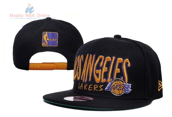 Acquista Cappelli 2016 Los Angeles Lakers Nero 002
