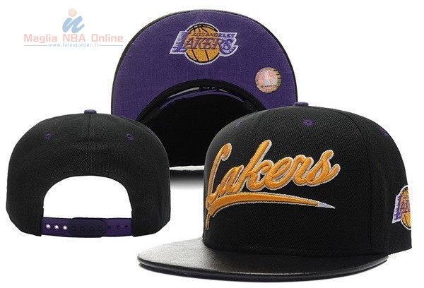 Acquista Cappelli 2016 Los Angeles Lakers Nero 003