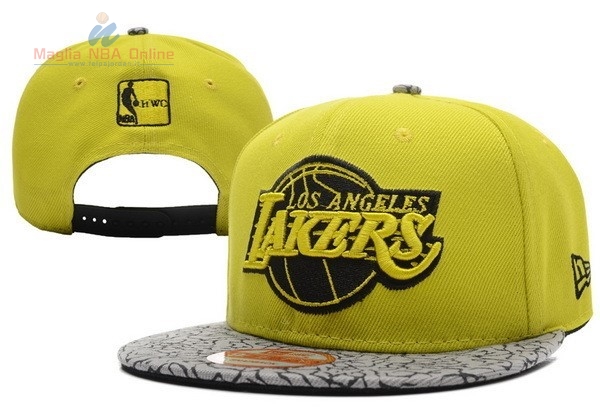 Acquista Cappelli 2016 Los Angeles Lakers Verde 001