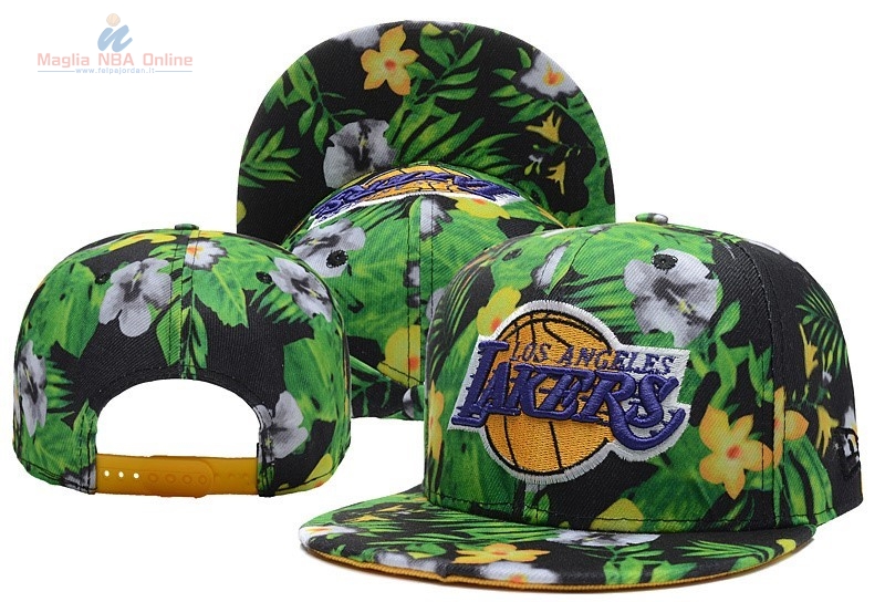 Acquista Cappelli 2016 Los Angeles Lakers Verde