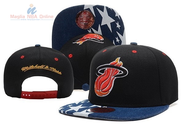 Acquista Cappelli 2016 Miami Heat Blu Nero