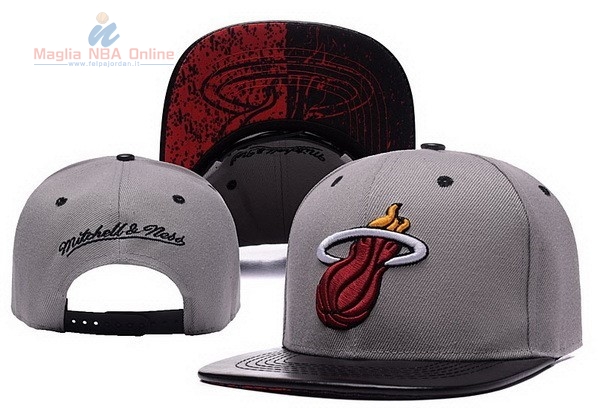 Acquista Cappelli 2016 Miami Heat Grigio Nero