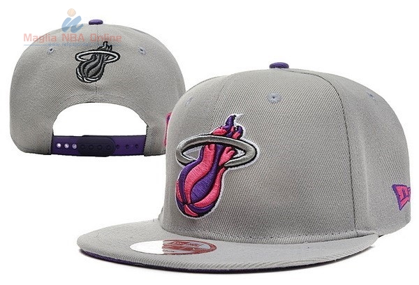 Acquista Cappelli 2016 Miami Heat Grigio Rose