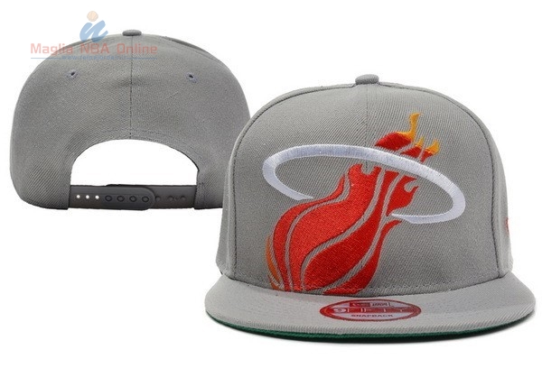 Acquista Cappelli 2016 Miami Heat Grigio Rosso 002