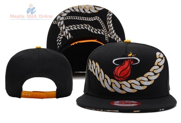 Acquista Cappelli 2016 Miami Heat Nero 003