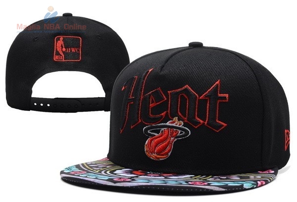 Acquista Cappelli 2016 Miami Heat Nero 004