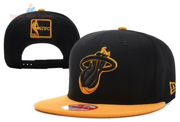 Acquista Cappelli 2016 Miami Heat Nero Giallo