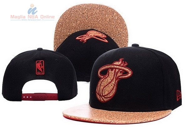 Acquista Cappelli 2016 Miami Heat Nero Oro