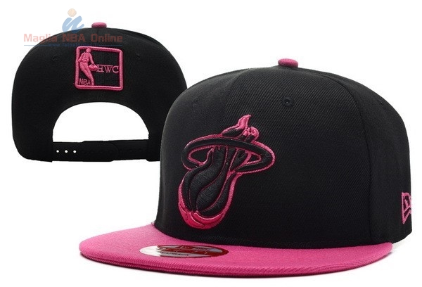 Acquista Cappelli 2016 Miami Heat Nero Rose