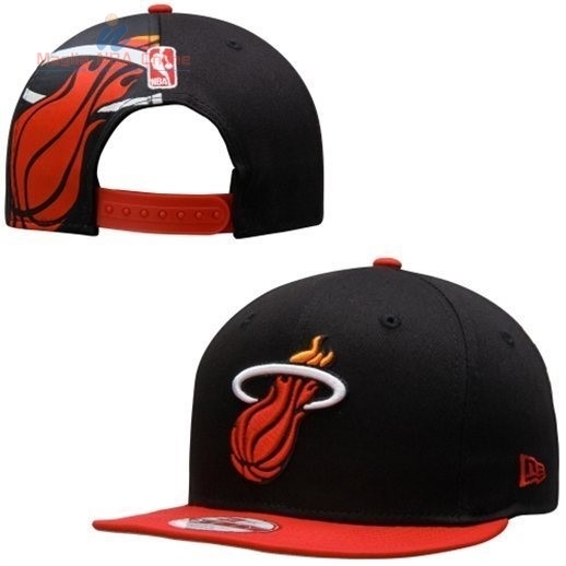 Acquista Cappelli 2016 Miami Heat Nero Rosso 010