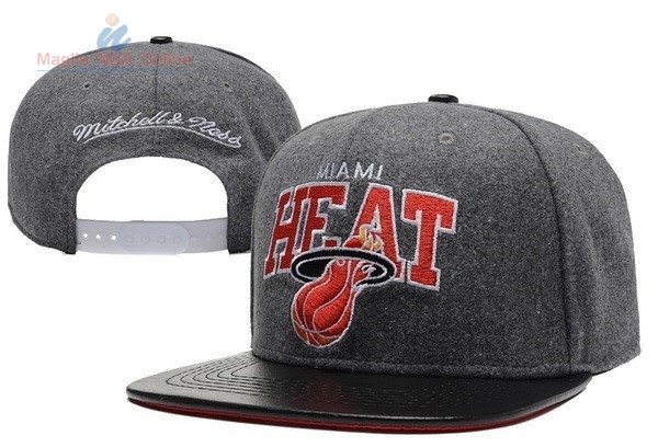 Acquista Cappelli 2016 Miami Heat Nero Rosso Grigio