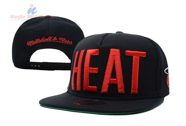 Acquista Cappelli 2016 Miami Heat Nero