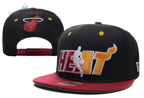 Acquista Cappelli 2016 Miami Heat Rosso Nero Giallo