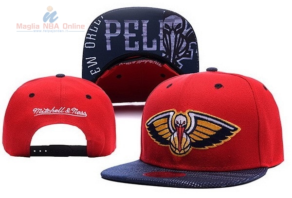 Acquista Cappelli 2016 New Orleans Pelicans Rosso