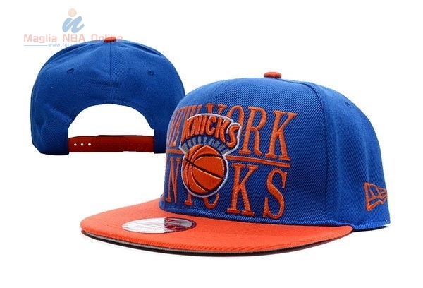 Acquista Cappelli 2016 New York Knicks Blu Arancia 001