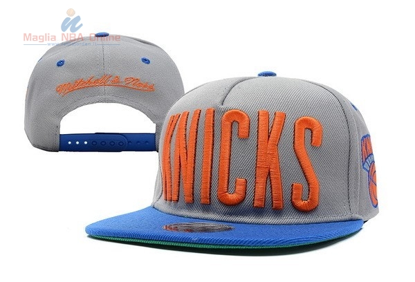 Acquista Cappelli 2016 New York Knicks Grigio Blu