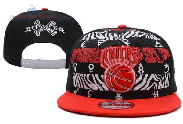 Acquista Cappelli 2016 New York Knicks Nero Rosso