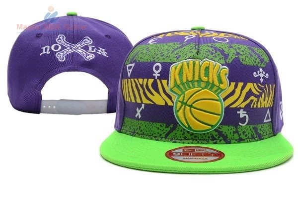 Acquista Cappelli 2016 New York Knicks Porpora Verde