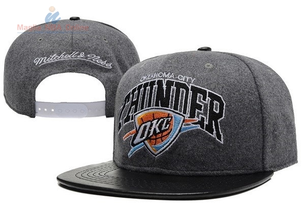 Acquista Cappelli 2016 Oklahoma City Thunder Grigio Nero 002