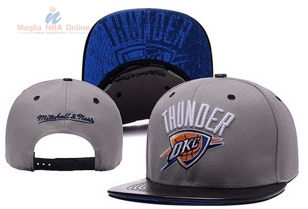 Acquista Cappelli 2016 Oklahoma City Thunder Grigio Nero