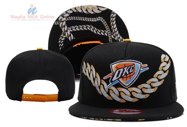 Acquista Cappelli 2016 Oklahoma City Thunder Nero 005