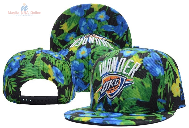 Acquista Cappelli 2016 Oklahoma City Thunder Verde