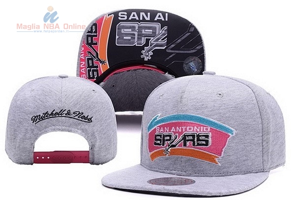 Acquista Cappelli 2016 San Antonio Spurs Grigio Rose