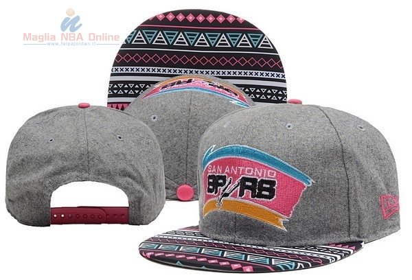 Acquista Cappelli 2016 San Antonio Spurs Grigio Striscia