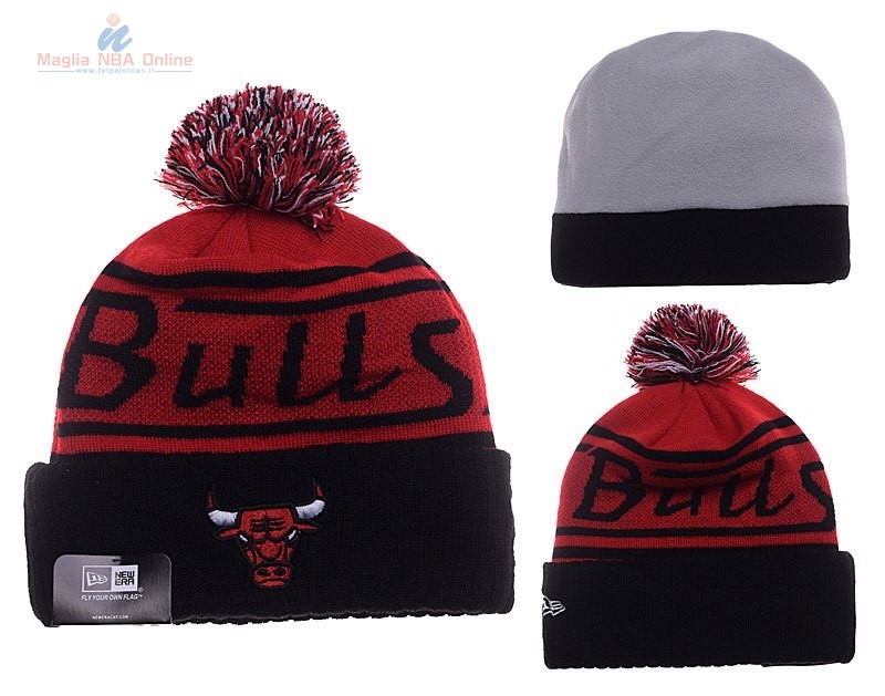 Acquista Cappelli di lana 2016 Chicago Bulls Rosso